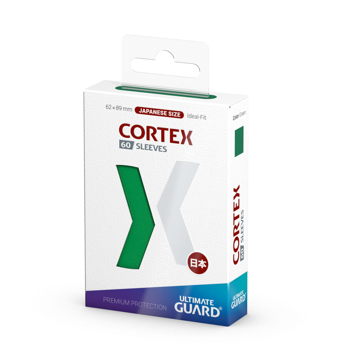 Productafbeelding Ultimate Guard Cortex Sleeves Japans formaat (60) - Groen
