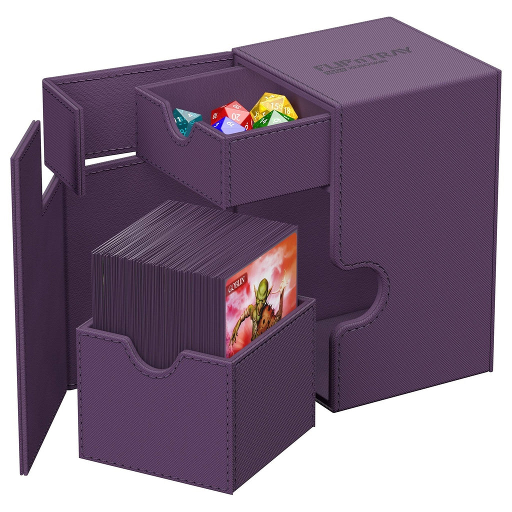 Productafbeelding Ultimate Guard Flip'n'Tray 100+ Xenoskin – Paars