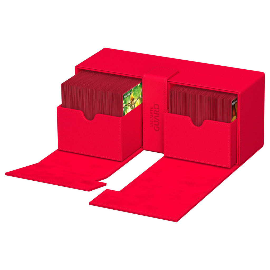 Productafbeelding Ultimate Guard Twin Flip'n'Tray 266+ Xenoskin - Rood