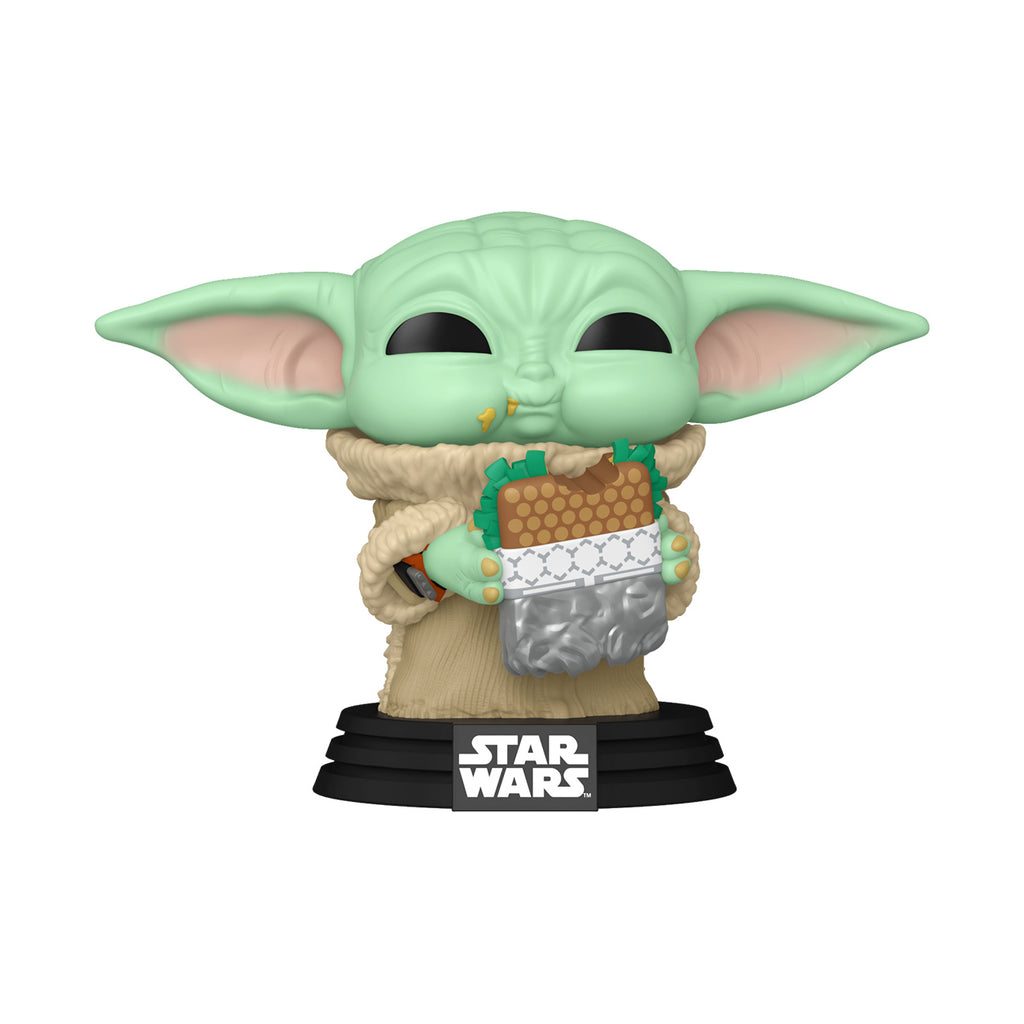Productafbeelding Grogu met sandwich Funko Pop bobblehead-figuur - Star Wars: The Mandalorian & Grogu