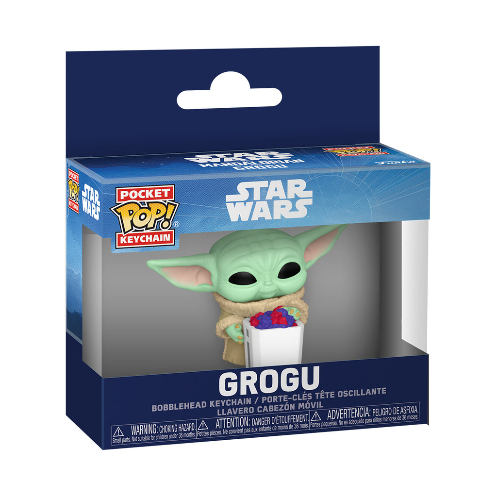 Productafbeelding Grogu Funko Pop Sleutelhanger - Star Wars: The Mandalorian & Grogu