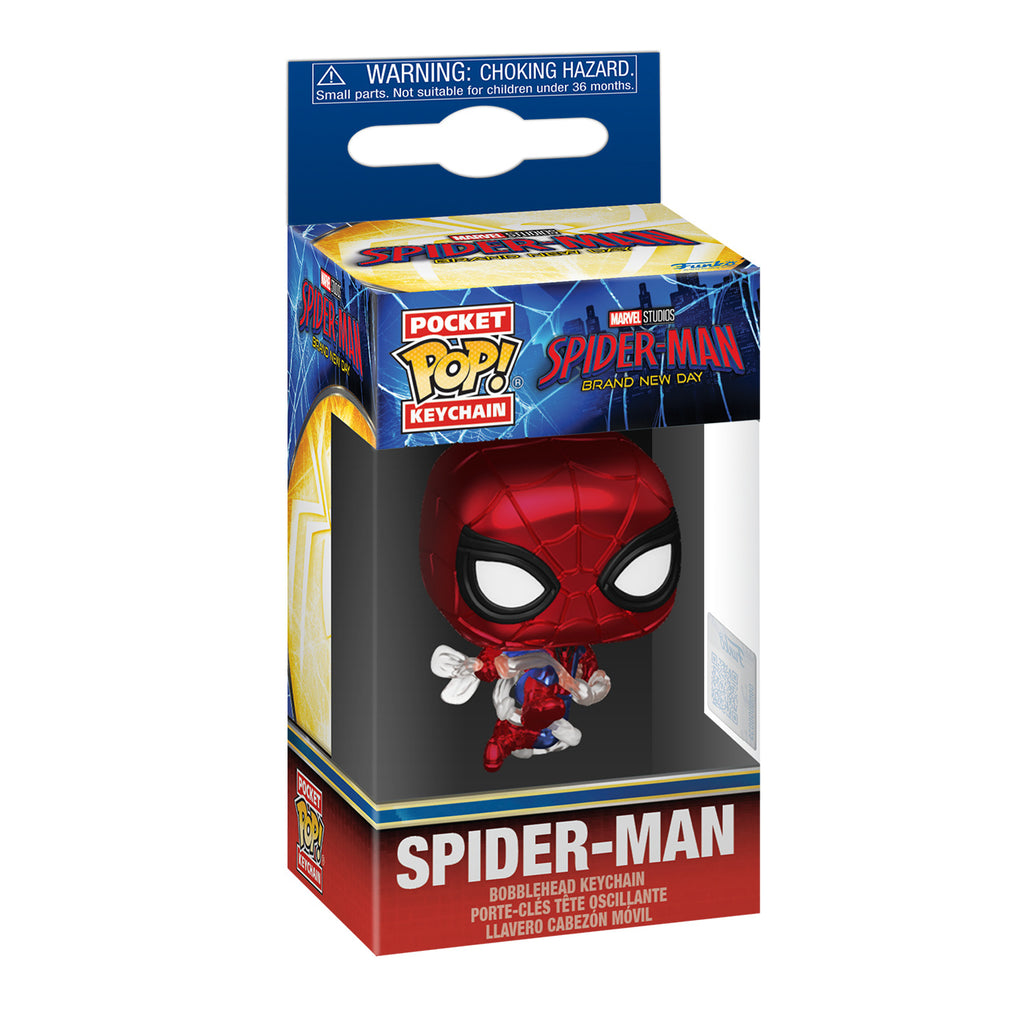 Product image Spider-Man: Brand New Day - Metallic Funko Pop Keychain