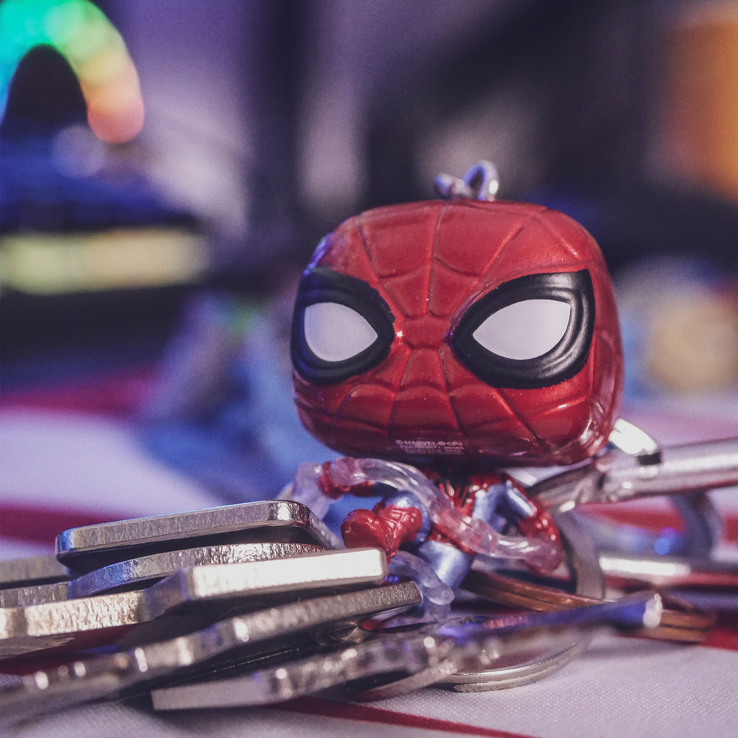 Productafbeelding Spider-Man: Brand New Day - Metalen Funko Pop Sleutelhanger