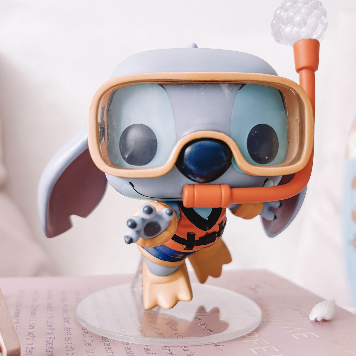 Productafbeelding Lilo & Stitch - Stitch met snorkel Funko Pop! figuur