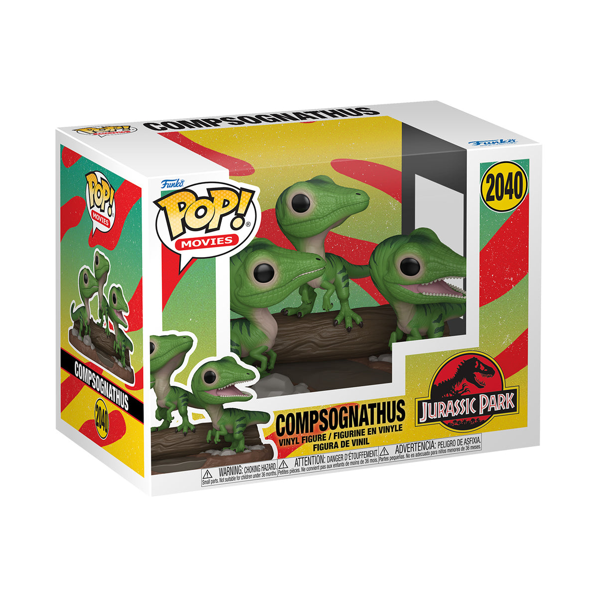 Productafbeelding Jurassic Park - Compsognathus Funko Pop Diorama Figuur