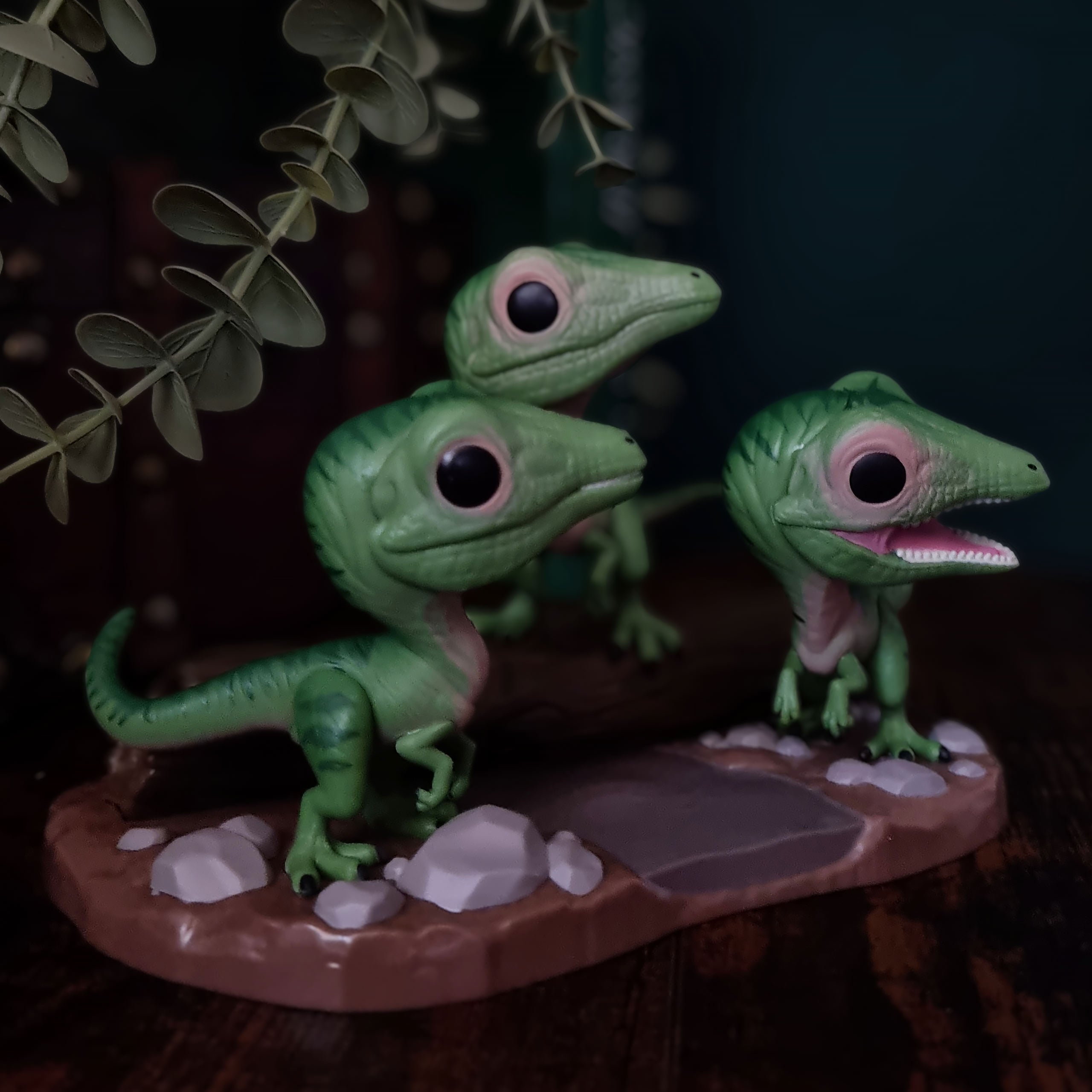 Productafbeelding Jurassic Park - Compsognathus Funko Pop Diorama Figuur