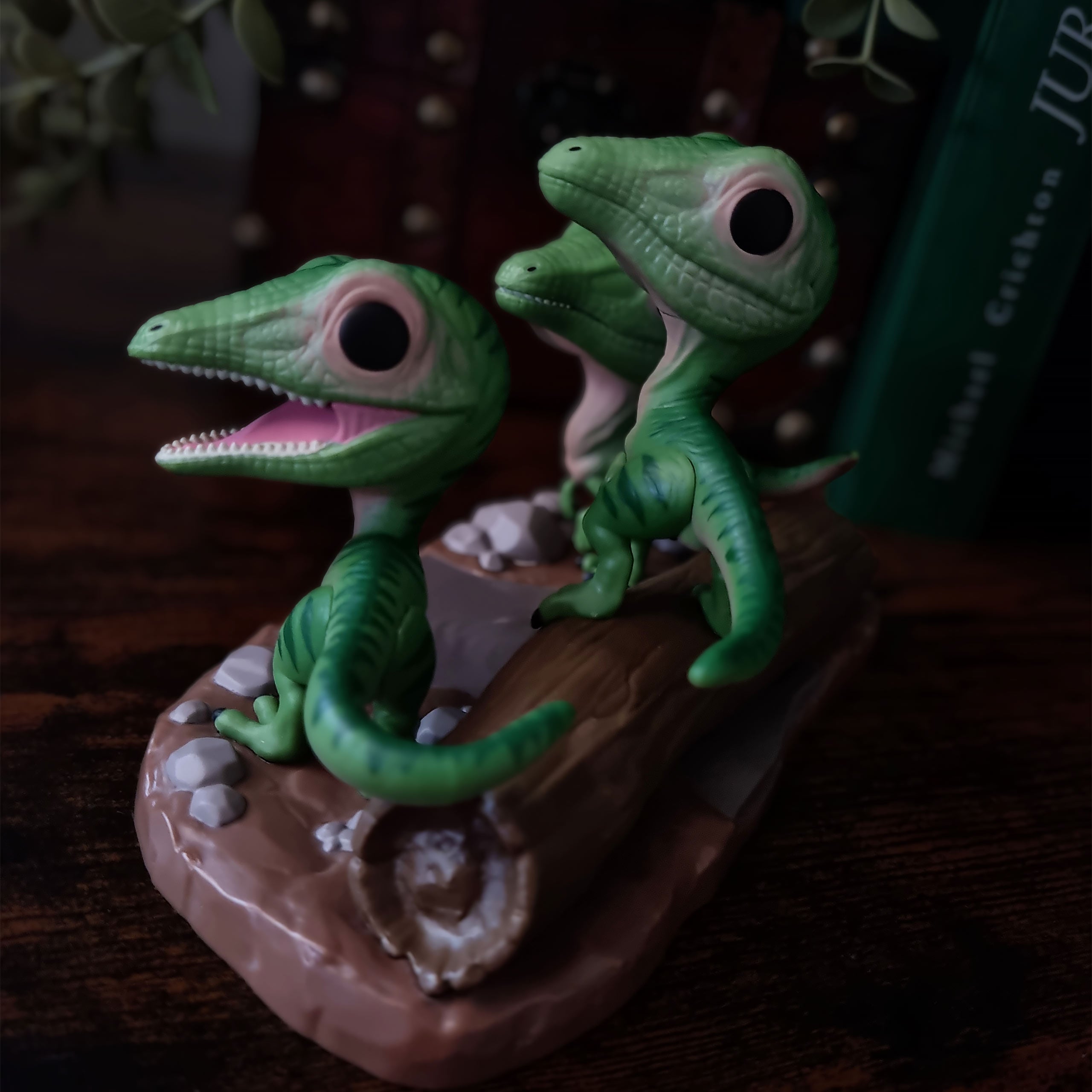 Productafbeelding Jurassic Park - Compsognathus Funko Pop Diorama Figuur