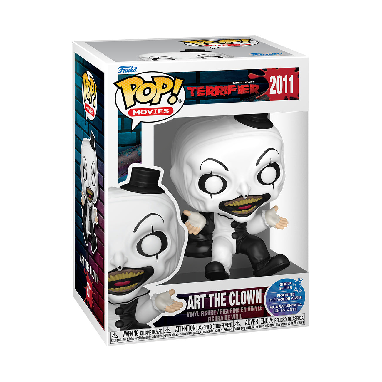 Productafbeelding Terrifier - Art the Clown (Shelf Sitter) Funko Pop figuur
