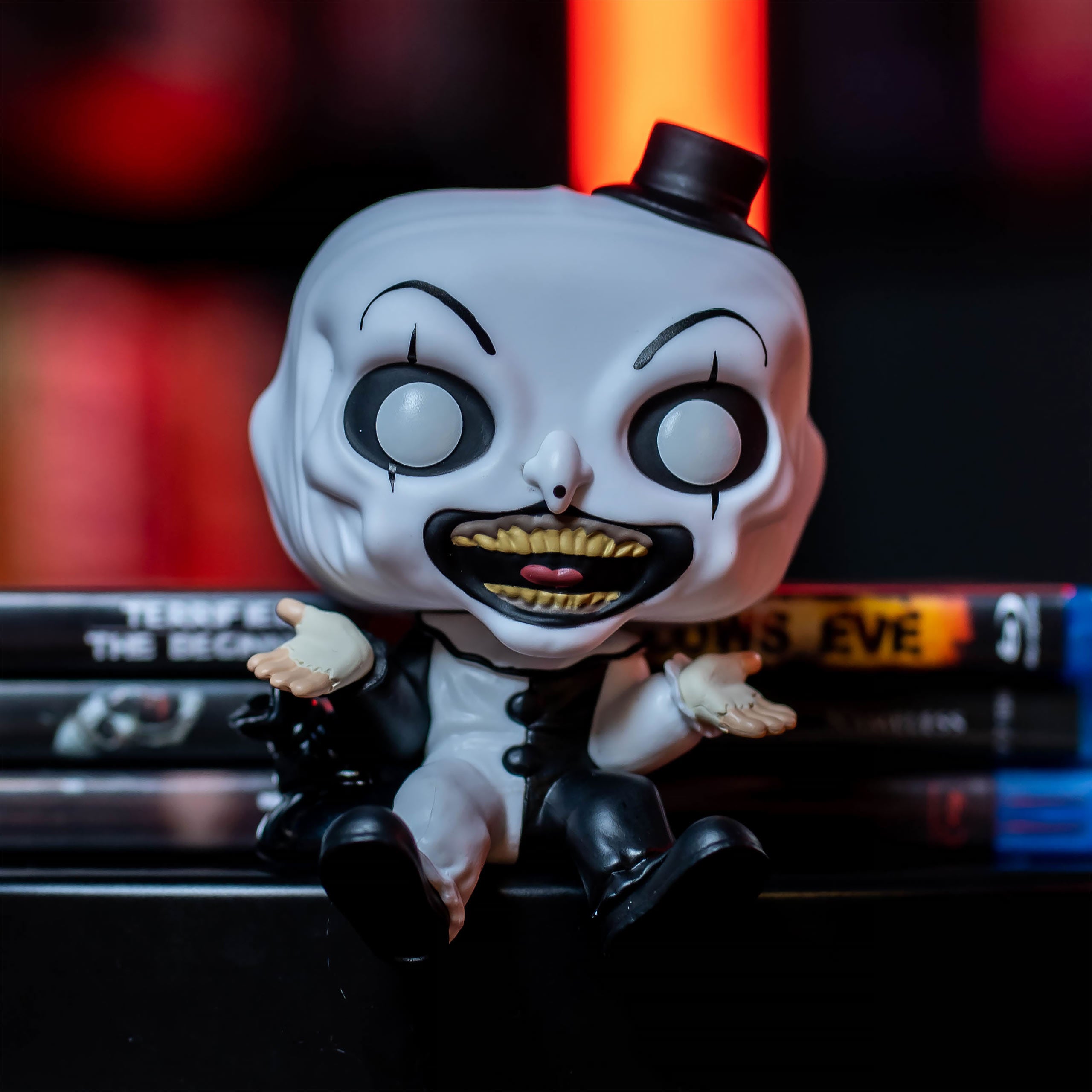 Productafbeelding Terrifier - Art the Clown (Shelf Sitter) Funko Pop figuur