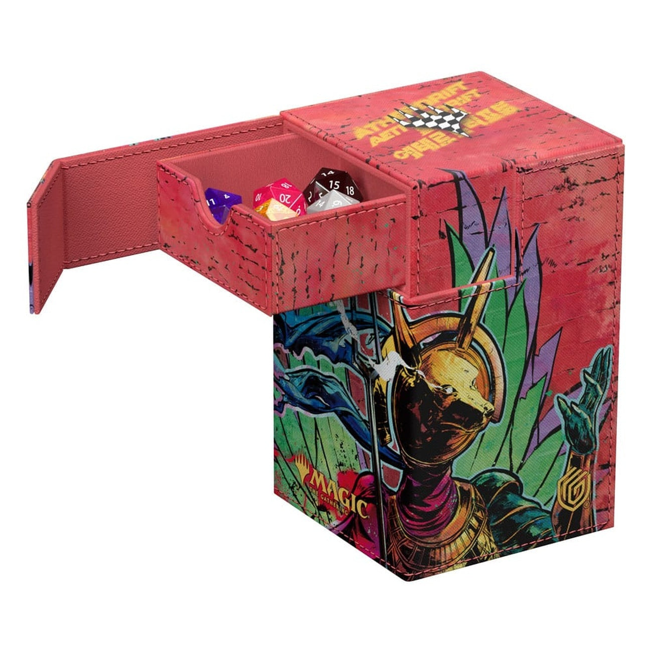Productafbeelding Ultimate Guard Flip'n'Tray 100+ Xenoskin Magic: The Gathering "Aetherdrift" - Hazoret, Godseeker