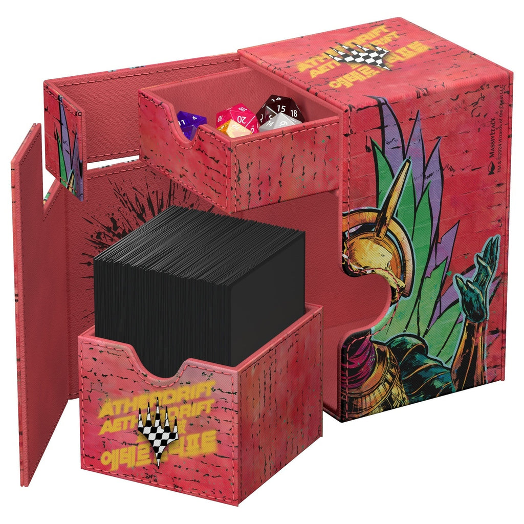 Productafbeelding Ultimate Guard Flip'n'Tray 100+ Xenoskin Magic: The Gathering "Aetherdrift" - Hazoret, Godseeker