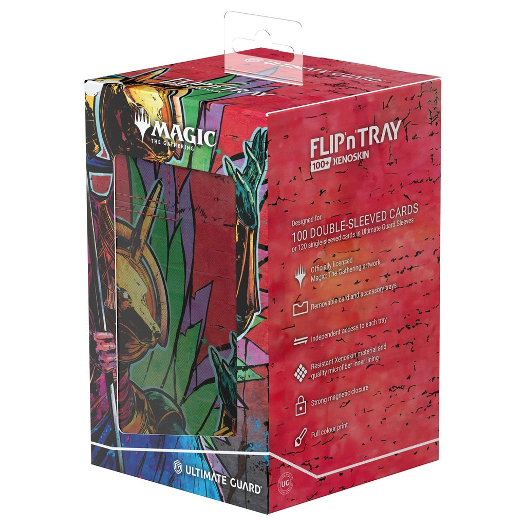 Productafbeelding Ultimate Guard Flip'n'Tray 100+ Xenoskin Magic: The Gathering "Aetherdrift" - Hazoret, Godseeker