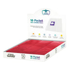 Productafbeelding Ultimate Guard 18-Pocket Pages Side-Loading (50) - Rood