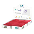 Productafbeelding Ultimate Guard 18-Pocket Pages Side-Loading (50) - Rood