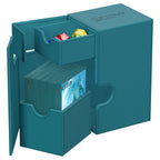 Productafbeelding Ultimate Guard Flip'n'Tray 80+ Xenoskin - Petrol