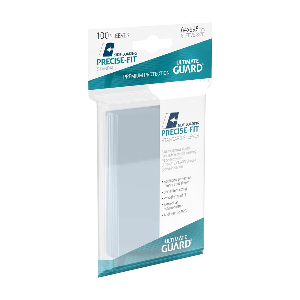Productafbeelding Ultimate Guard Precise-Fit Sleeves Standard Size (100) - Side-Loading