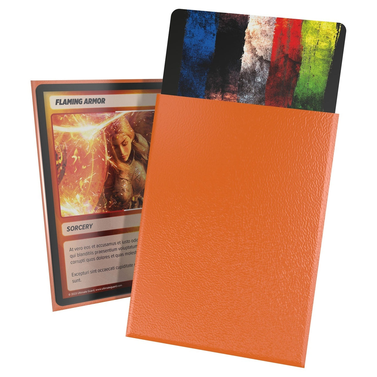 Productafbeelding Ultimate Guard Cortex Sleeves Mat Standaardformaat (100) - Oranje