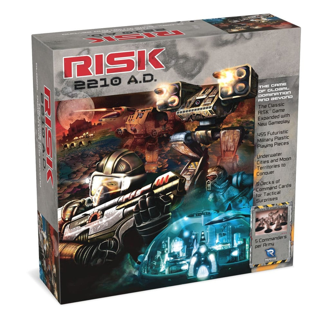 Productafbeelding Avalon Hill bordspel Risk 2210 A.D. *Engelse versie*