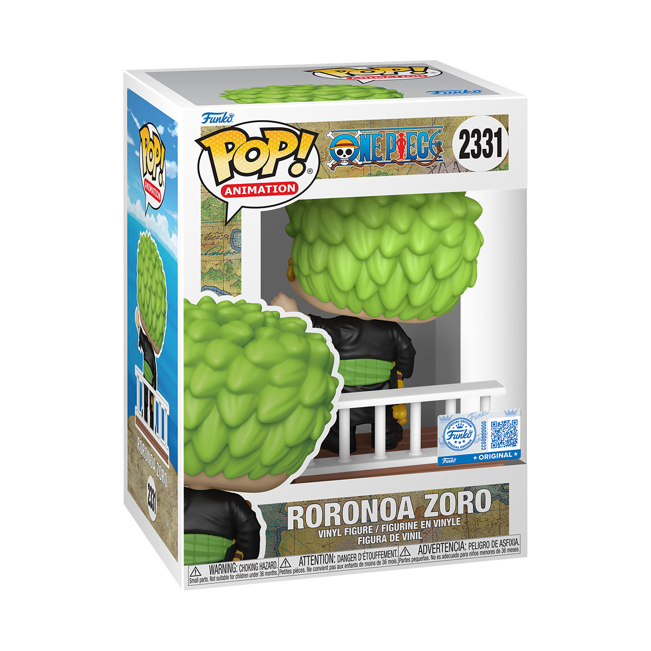 Productafbeelding Roronoa Zoro Going Merry Funko Pop Figuur - One Piece