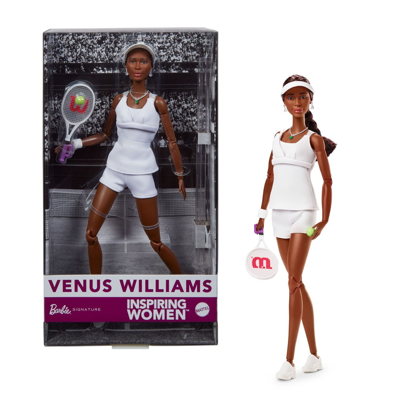 Productafbeelding Barbie Signature Inspiring Women Pop Venus Williams