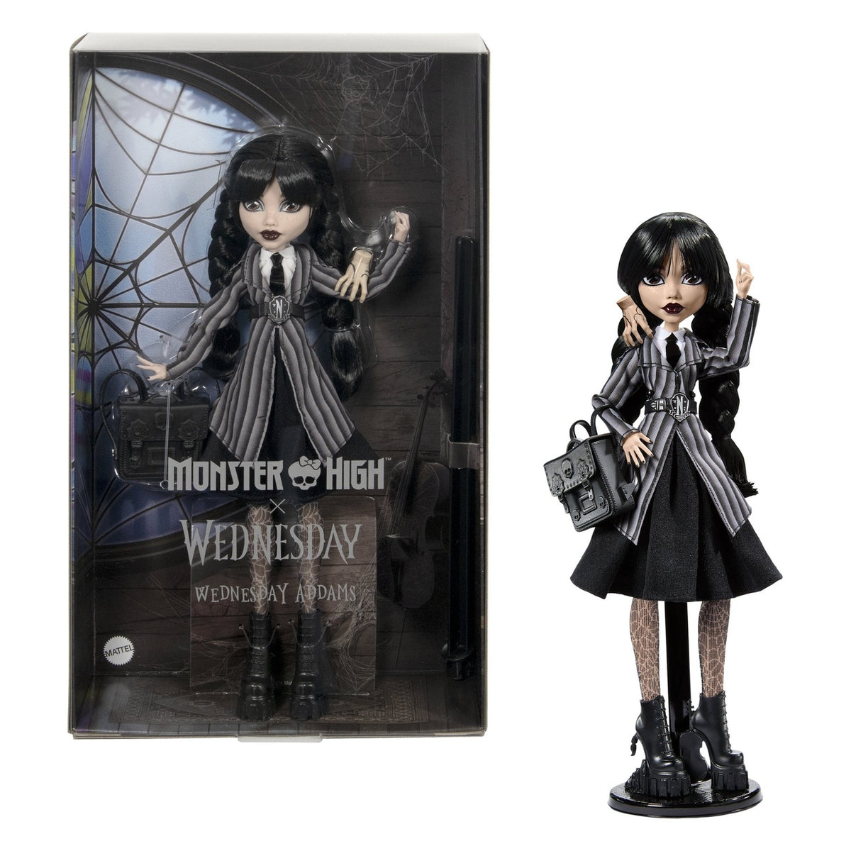 Productafbeelding Monster High x Wednesday Pop Wednesday Addams
