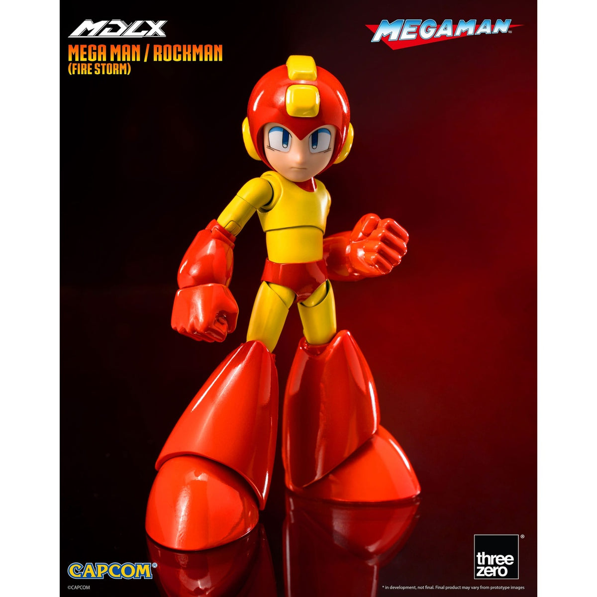 Productafbeelding Mega Man MDLX Actiefiguur Mega Man / Rockman (Fire Storm) 10 cm