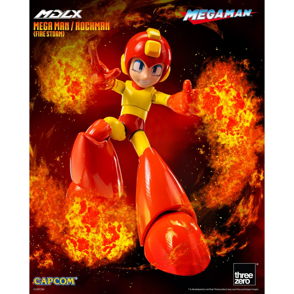 Productafbeelding Mega Man MDLX Actiefiguur Mega Man / Rockman (Fire Storm) 10 cm