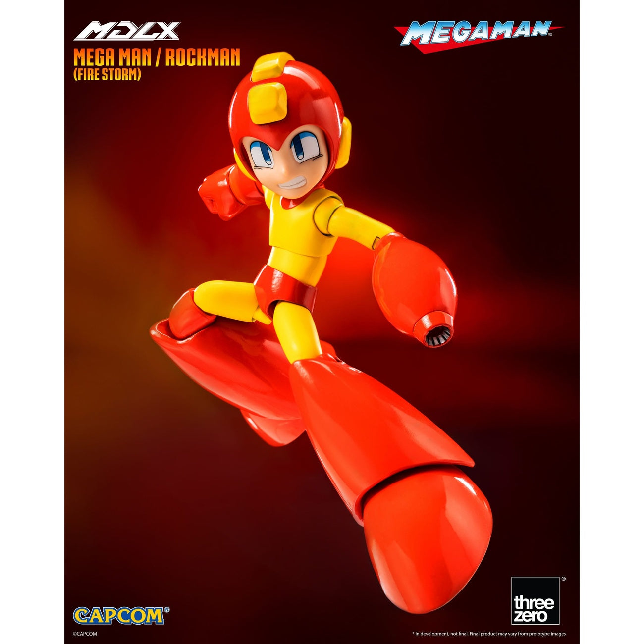 Productafbeelding Mega Man MDLX Actiefiguur Mega Man / Rockman (Fire Storm) 10 cm