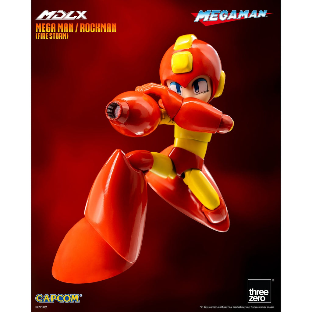 Productafbeelding Mega Man MDLX Actiefiguur Mega Man / Rockman (Fire Storm) 10 cm