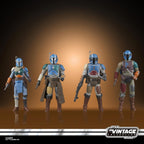 Productafbeelding Star Wars The Mandalorian Vintage Collection Actiefiguren 4-pack Mandalorian Shriek-Hawk 10 cm