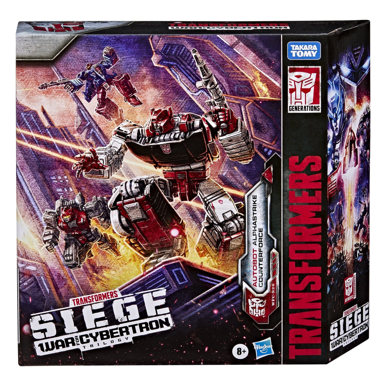 Productafbeelding Transformers Generations War for Cybertron: Siege Actiefiguren 3-pack Autobot Alphastrike Counterforce