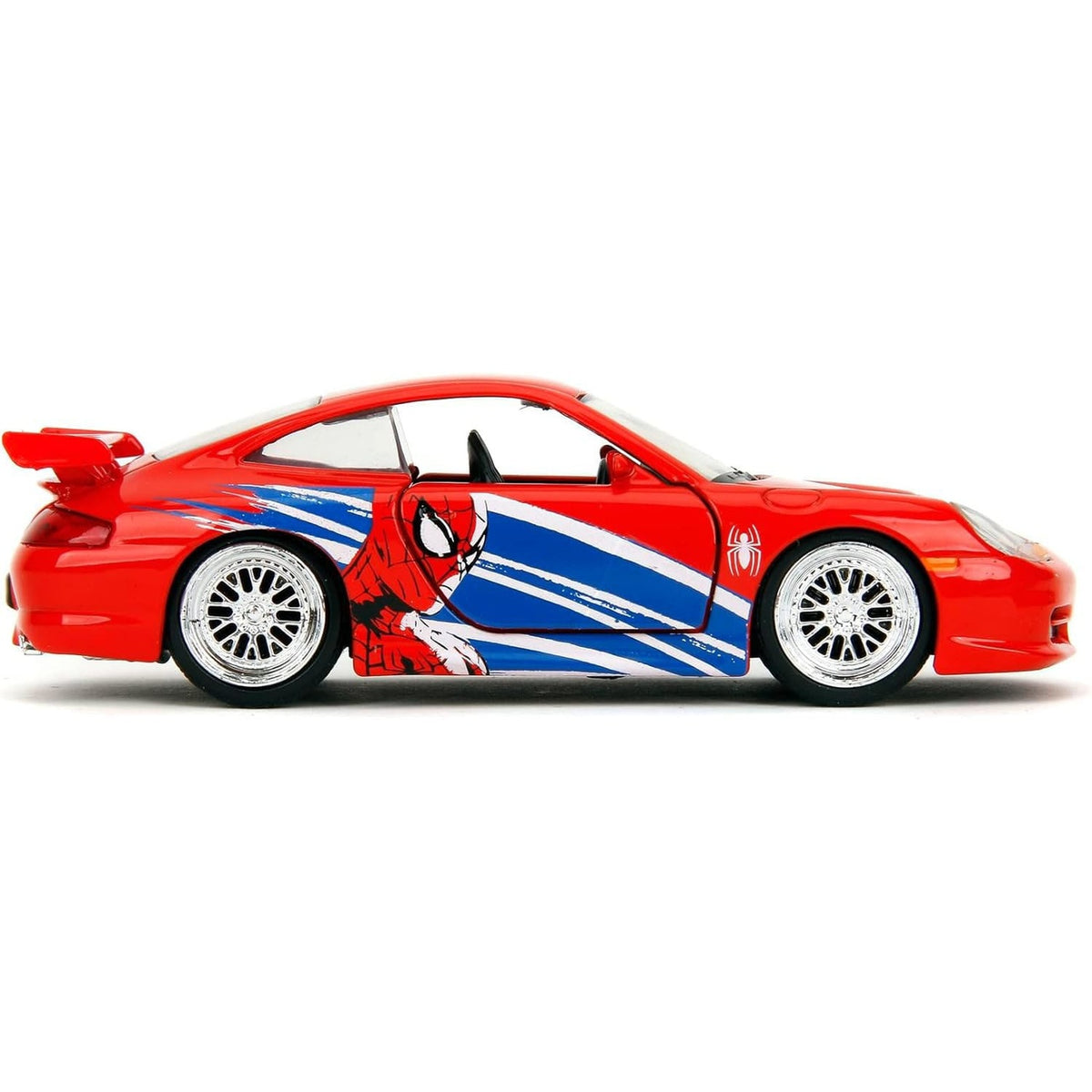 Productafbeelding Marvel: Spider-Man Porsche 911 GT3 RS voertuig op schaal 1:32 (6)
