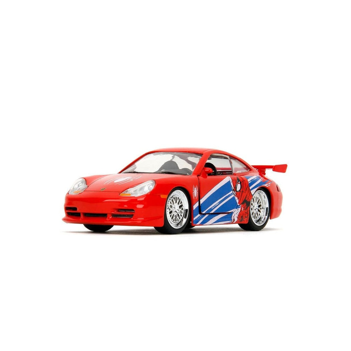 Productafbeelding Marvel: Spider-Man Porsche 911 GT3 RS voertuig op schaal 1:32 (6)