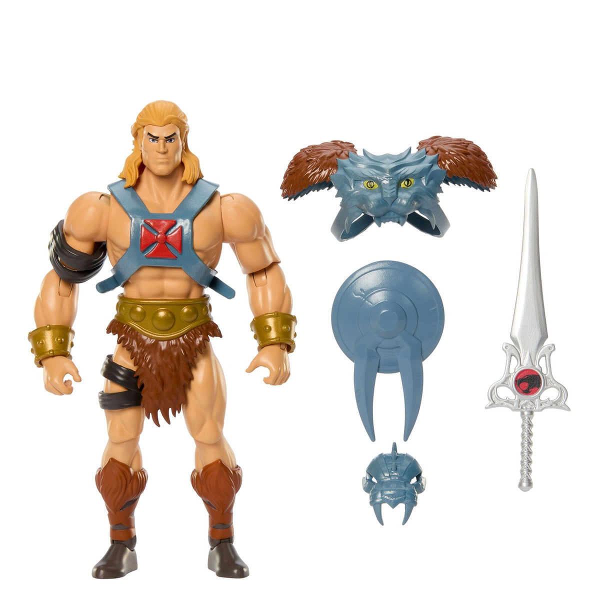 Productafbeelding Masters of the Universe x ThunderCats actiefiguur He-Man 14 cm