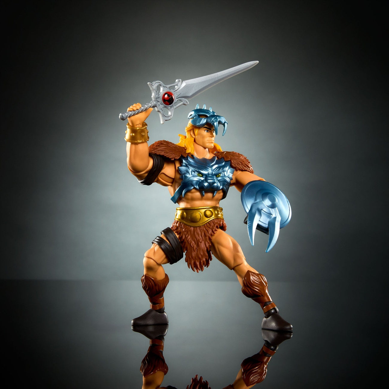 Productafbeelding Masters of the Universe x ThunderCats actiefiguur He-Man 14 cm