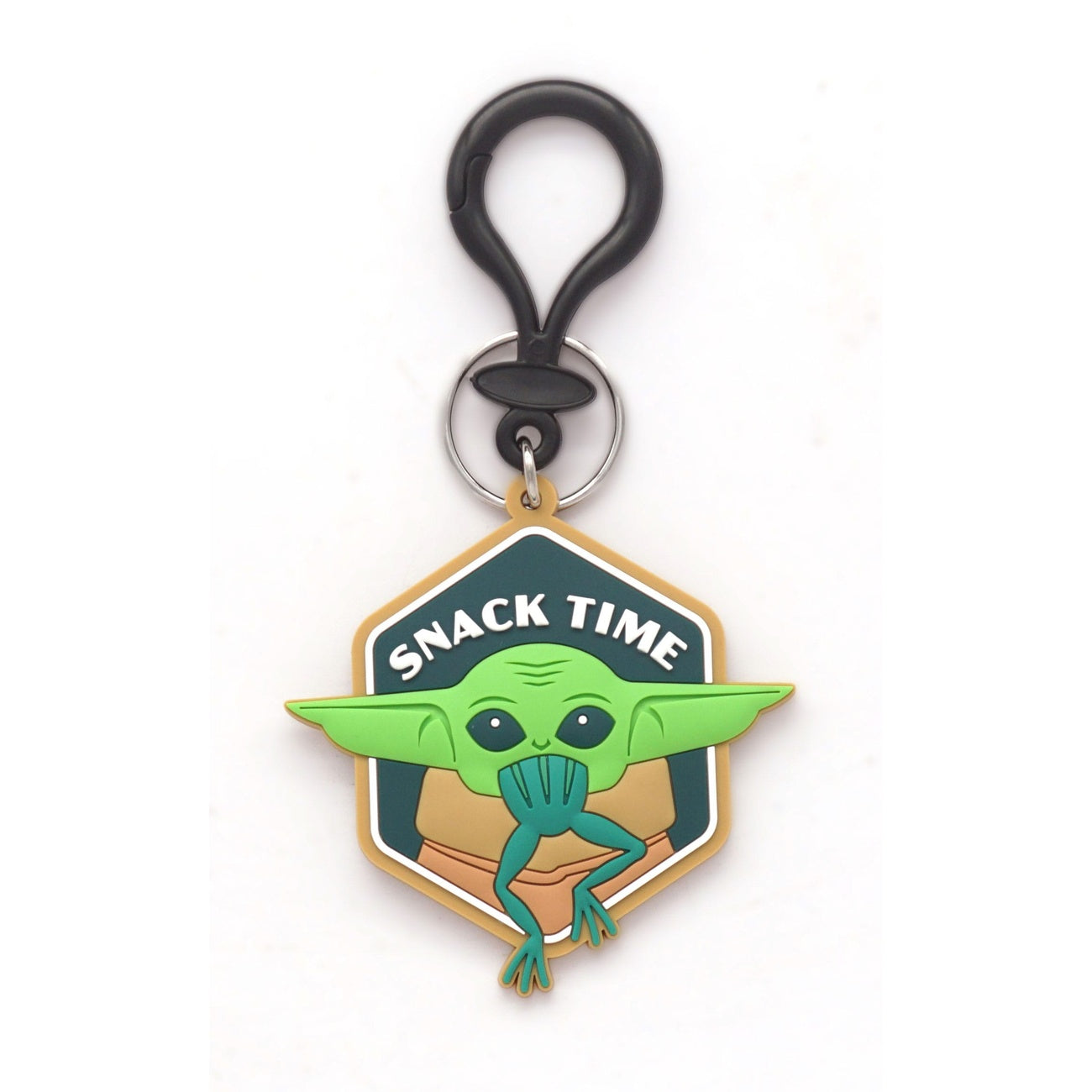 Productafbeelding Star Wars Soft Touch PVC Tas Hanger Baby Yoda Snacktijd