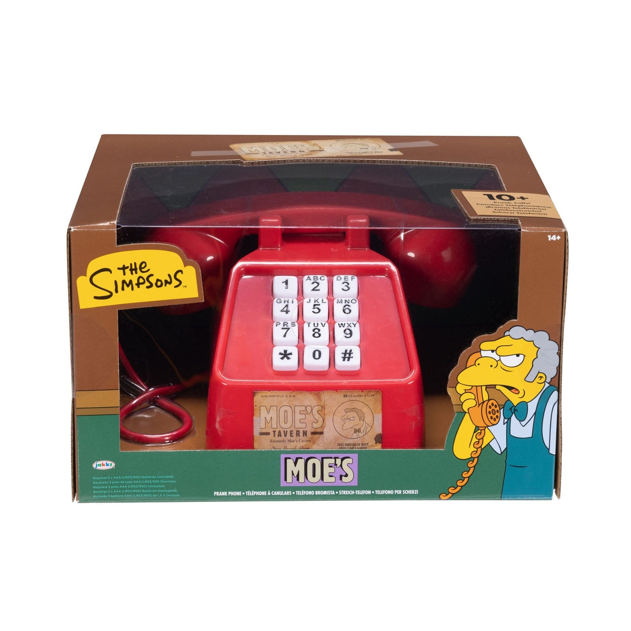 Productafbeelding The Simpsons Roleplay-replica Moe's Grappen Telefoon *Engelse versie*