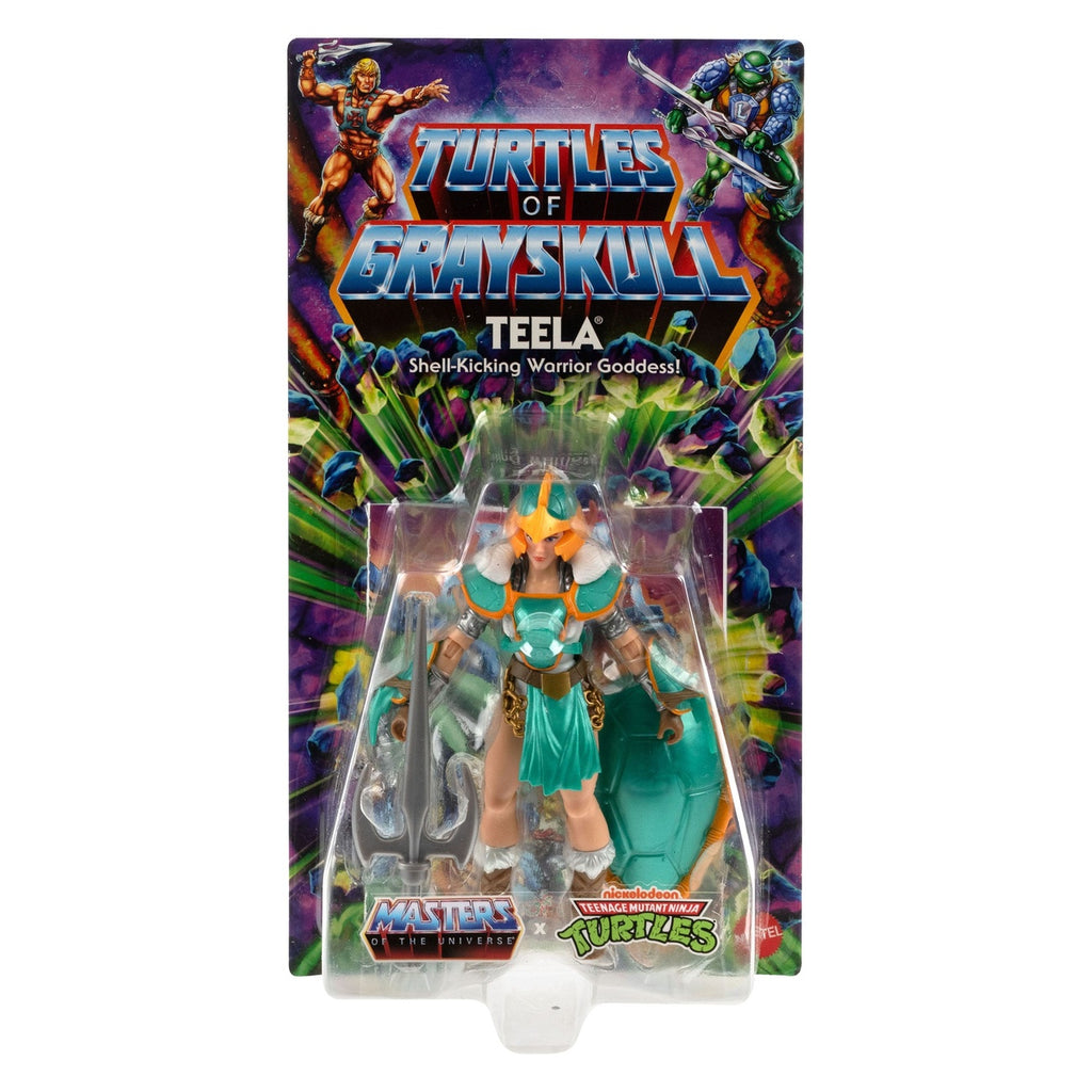 Productafbeelding MOTU x TMNT: Turtles of Grayskull Teela Actiefiguur 14 cm