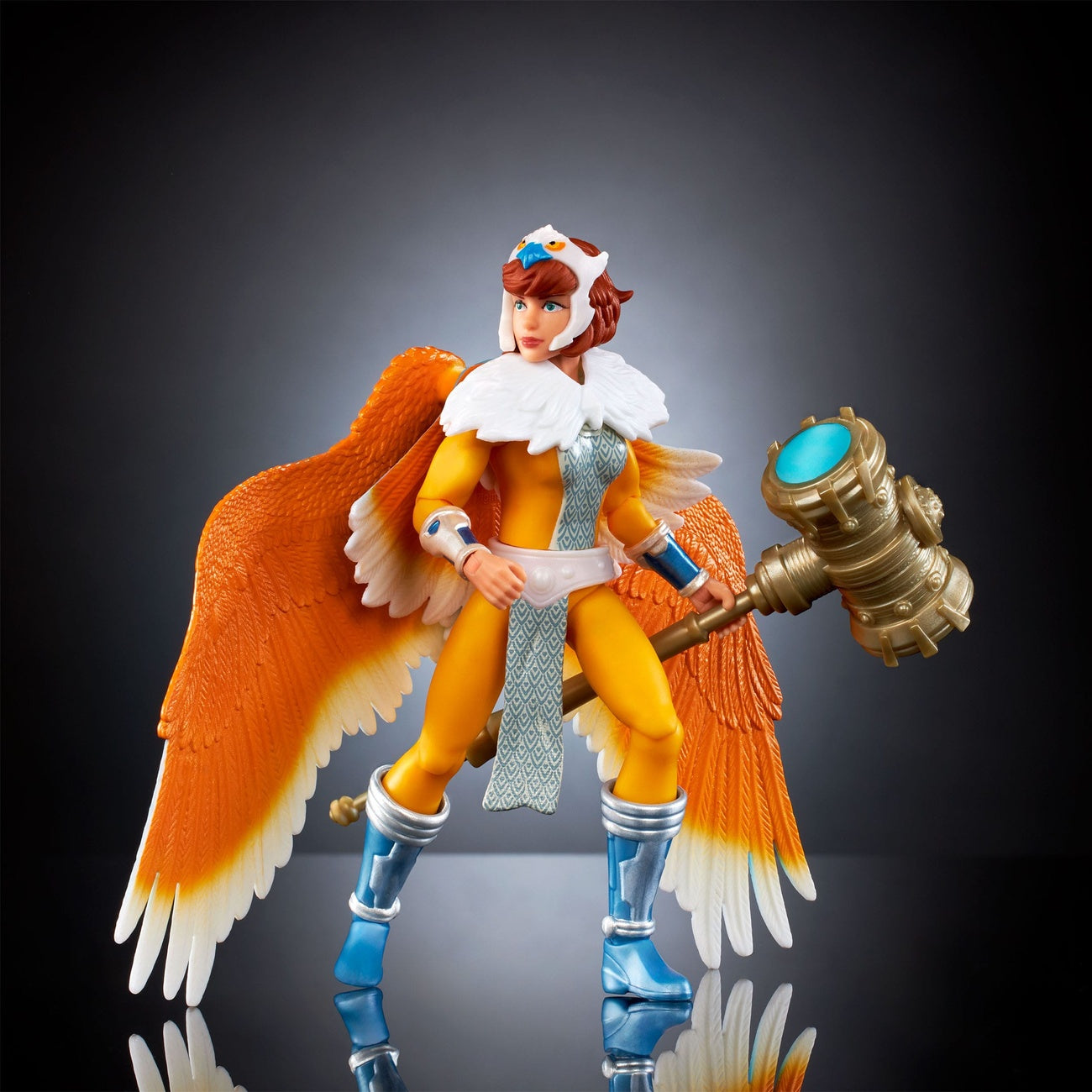 Productafbeelding MOTU x TMNT: Turtles of Grayskull April O'Neil actiefigur 14 cm
