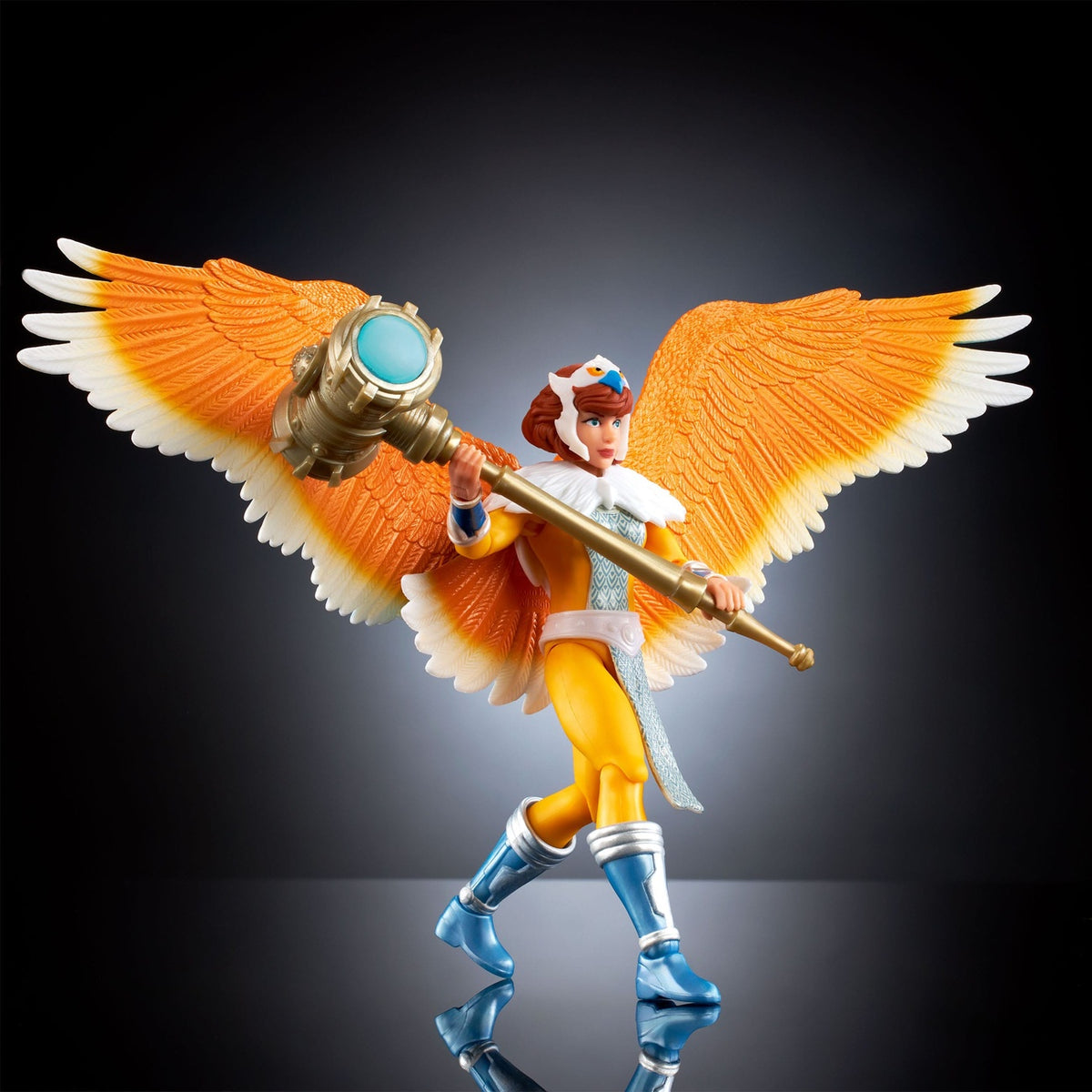 Productafbeelding MOTU x TMNT: Turtles of Grayskull April O'Neil actiefigur 14 cm
