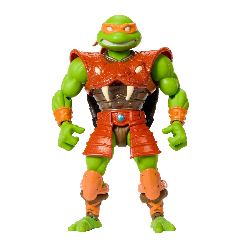 Productafbeelding MOTU x TMNT: Turtles of Grayskull Michelangelo actiefiguur 14 cm