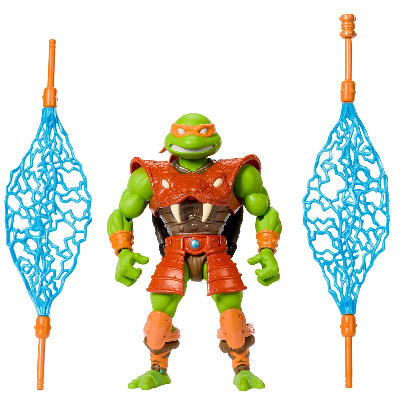 Productafbeelding MOTU x TMNT: Turtles of Grayskull Michelangelo actiefiguur 14 cm