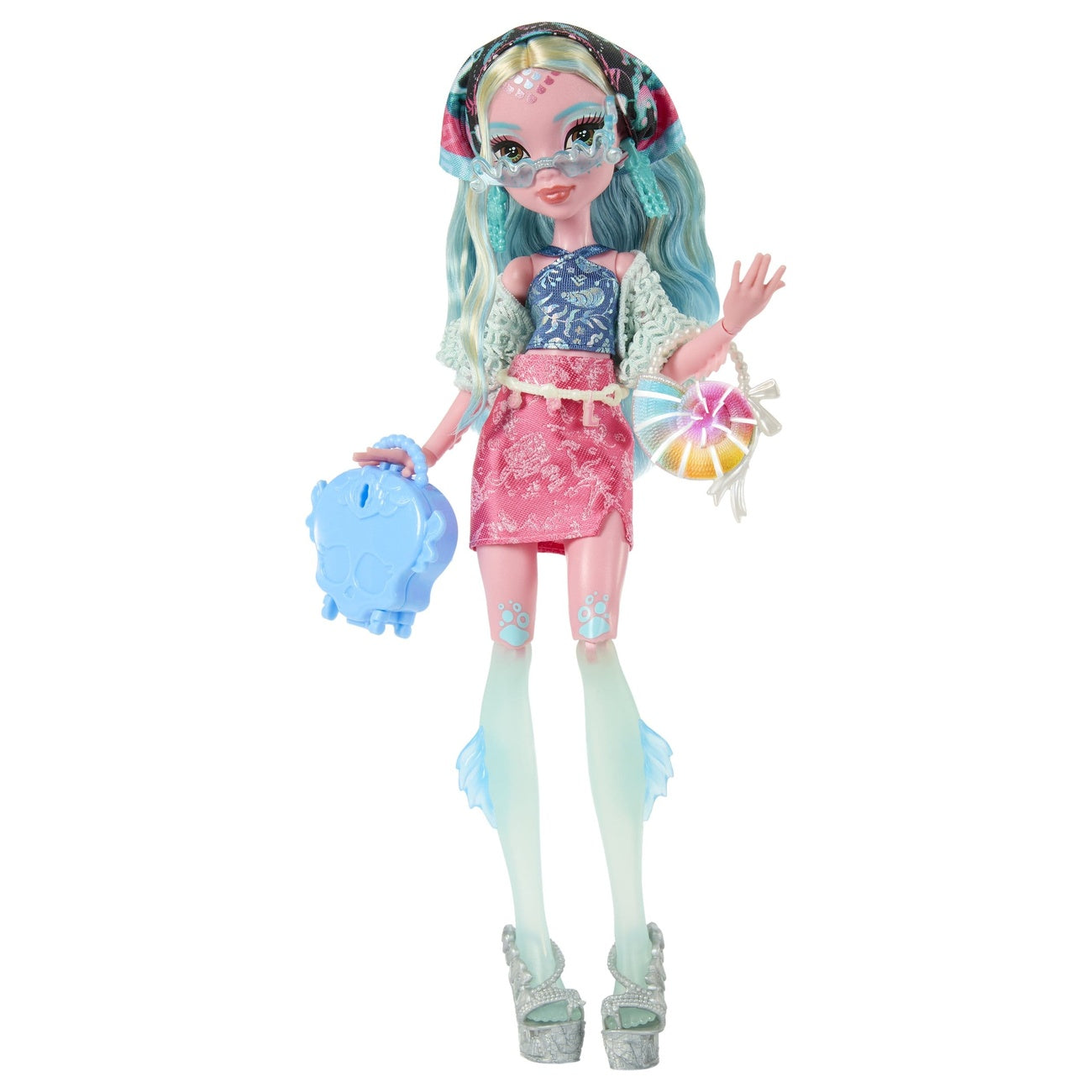 Productafbeelding Monster High Skulltimate Secrets Pop Destination: Gore-geous Oasis – Lagoona Blue