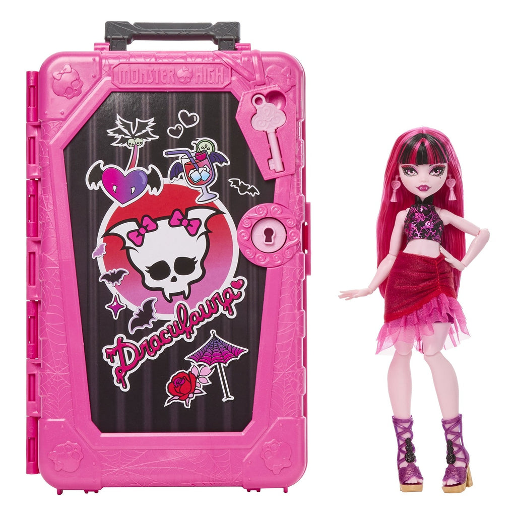 Productafbeelding Monster High Skulltimate Secrets Pop Destination: Gore-geous Oasis – Draculaura