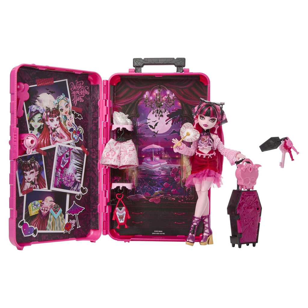 Productafbeelding Monster High Skulltimate Secrets Pop Destination: Gore-geous Oasis – Draculaura