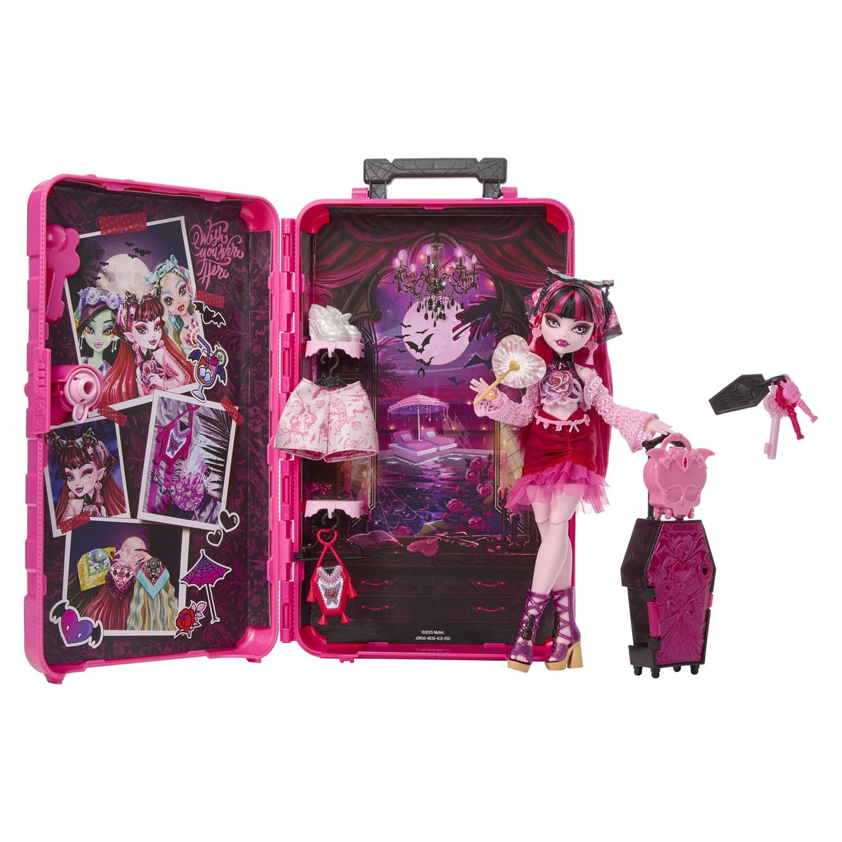 Productafbeelding Monster High Skulltimate Secrets Pop Destination: Gore-geous Oasis – Draculaura