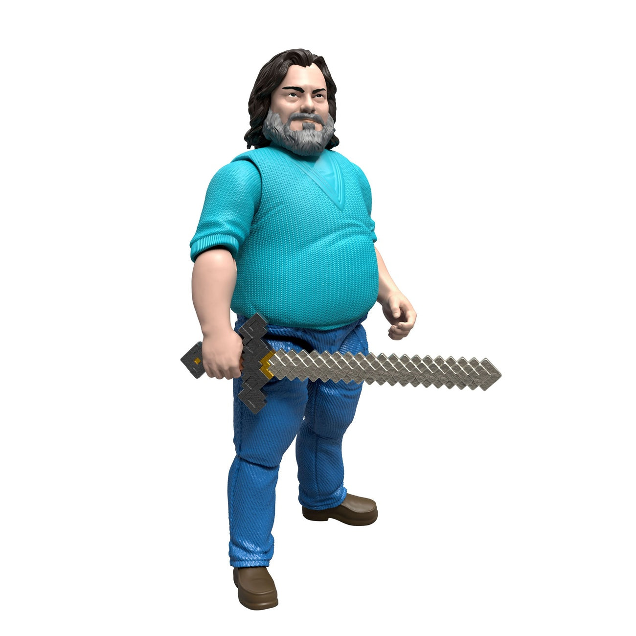 Productafbeelding Een Minecraft-film actiefiguur Steve 10 cm