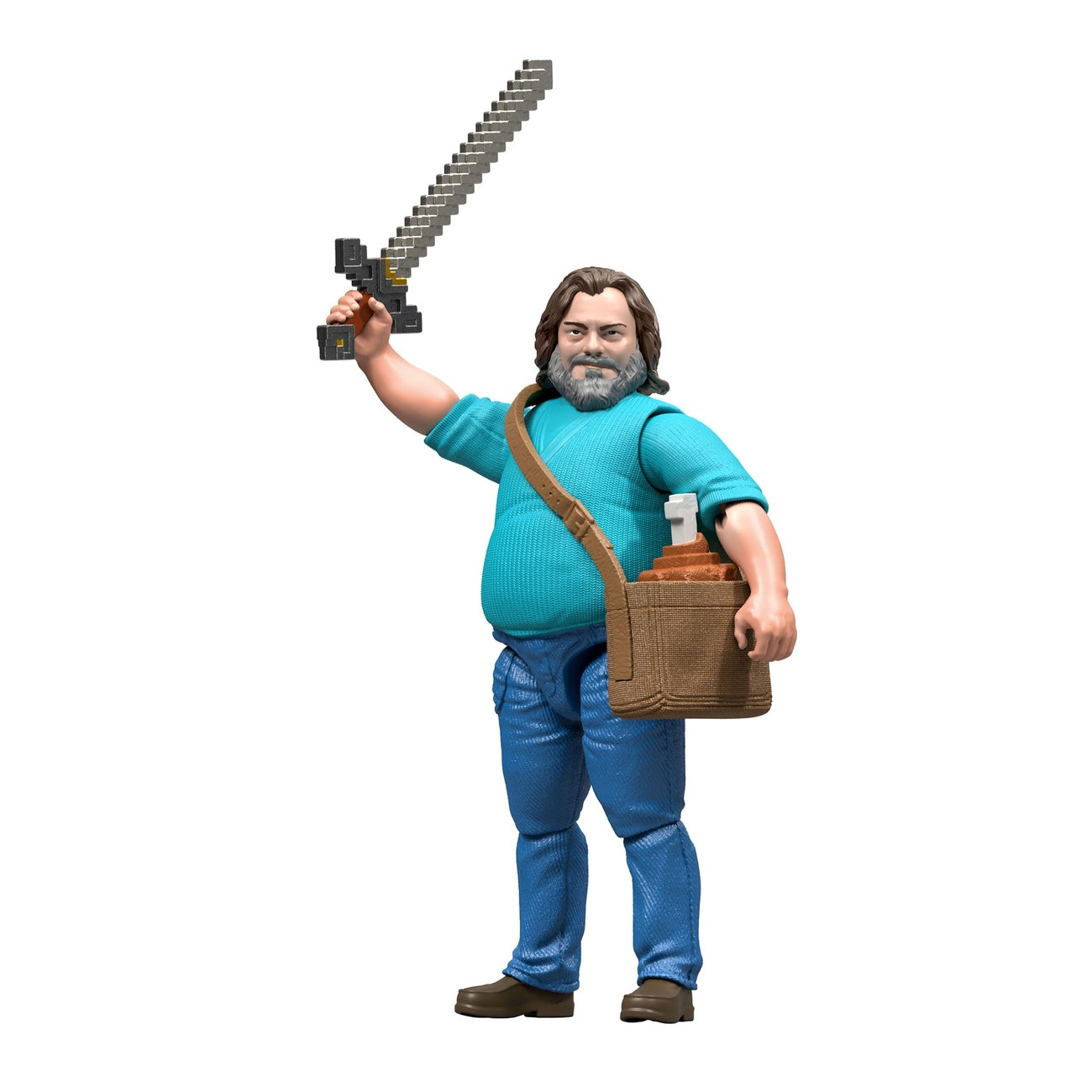 Productafbeelding Een Minecraft-film actiefiguur Steve 10 cm
