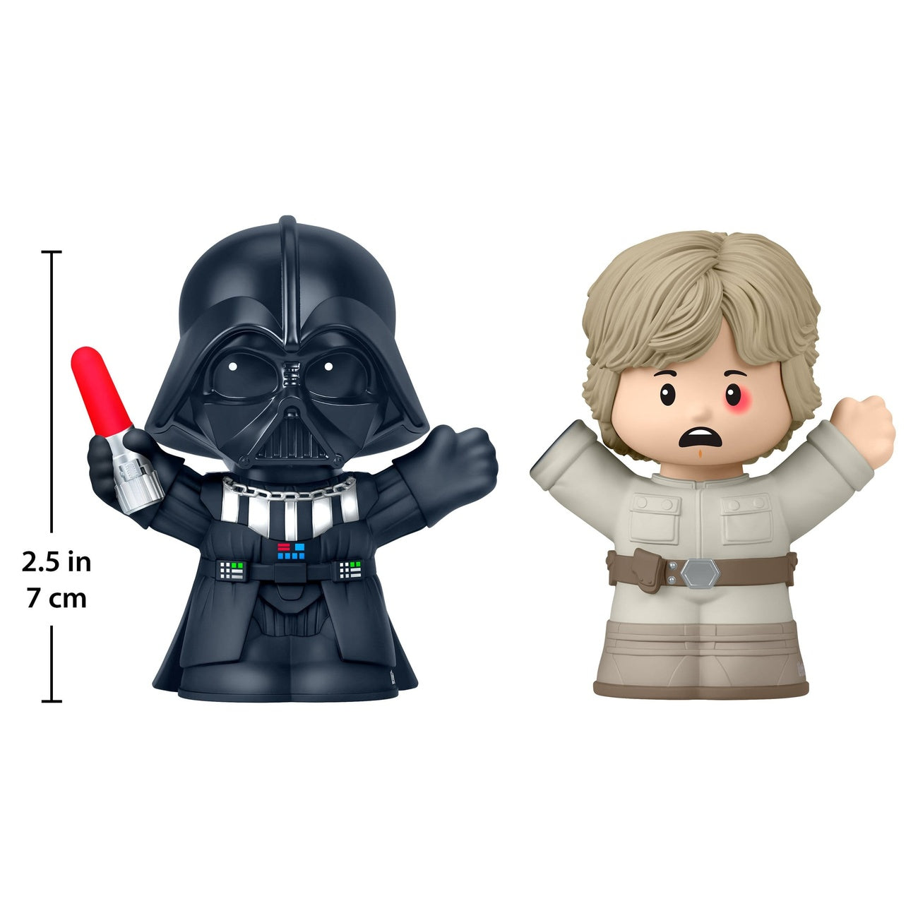 Productafbeelding Star Wars Little People Collector Minifiguren 2-pack I Am Your Father 7 cm