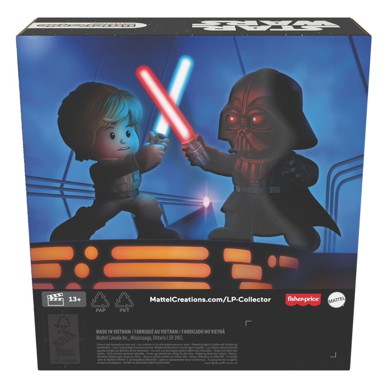 Productafbeelding Star Wars Little People Collector Minifiguren 2-pack I Am Your Father 7 cm